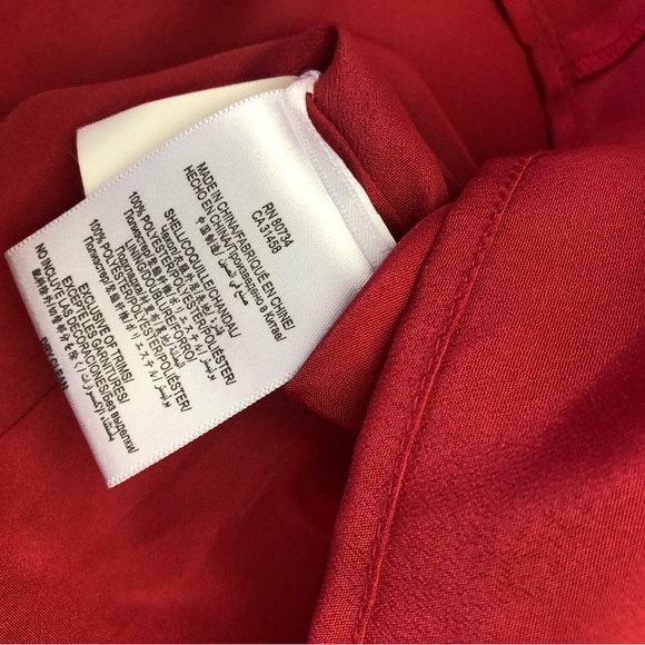 BCBG MAX AZRIA TAFFETA EMPIRE BOW MINI DRESS IN SIZE 6 - Picture 10 of 10